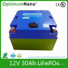 Lithium Ion 12V30ah LiFePO4 Battery for Golf Cart Battery